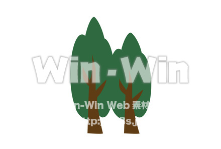 木のCG・イラスト素材 W-022543