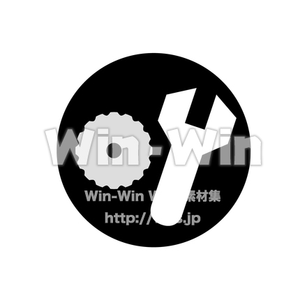 設備のシルエット素材 W-022920