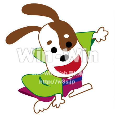 干支戌のCG・イラスト素材 W-023651