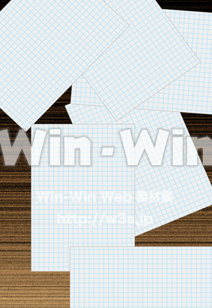 机とノートの背景のCG・イラスト素材 W-022453