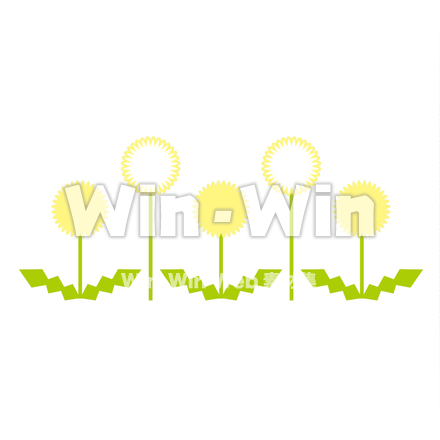 たんぽぽのCG・イラスト素材 W-022397