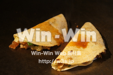 豚チーズ焼きの写真素材 W-022436