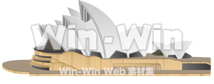 オペラハウスのCG・イラスト素材 W-022032