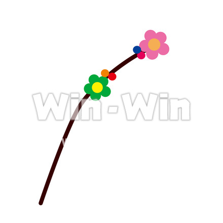 お正月飾り２のCG・イラスト素材 W-023949