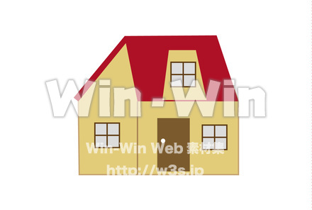 家のCG・イラスト素材 W-022572