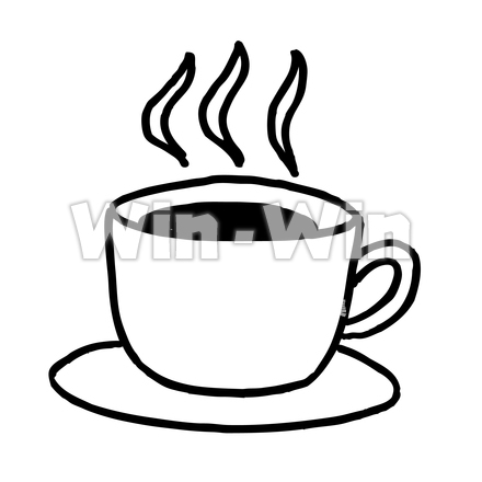 コーヒーのピストグラムのCG・イラスト素材 W-023323