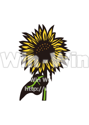 ひまわりのCG・イラスト素材 W-022485