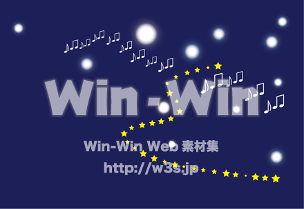 背景素材　聖夜のCG・イラスト素材 W-022952