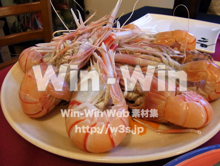 湯で海老の写真素材 W-022578