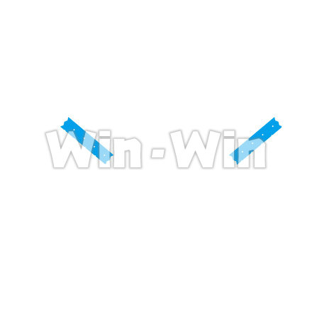 水玉のテープ小のCG・イラスト素材 W-023446