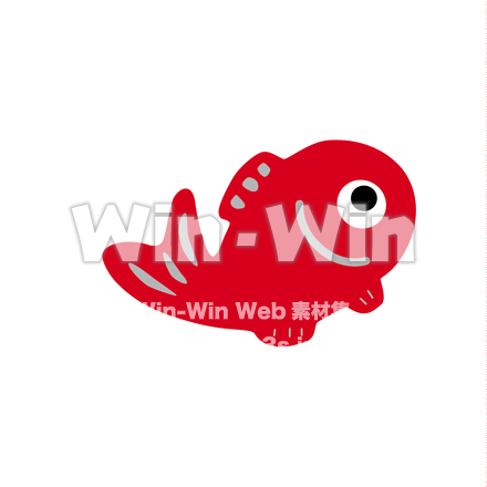 めで鯛のCG・イラスト素材 W-023695