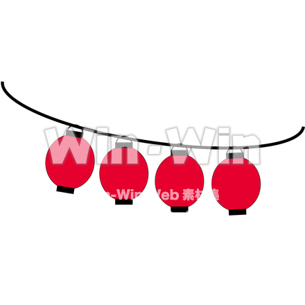 提灯のCG・イラスト素材 W-023250