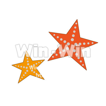 ヒトデのCG・イラスト素材 W-022524