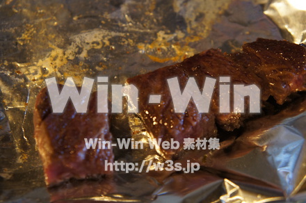 鉄板ステーキの写真素材 W-022421