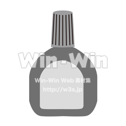 目薬のシルエット素材 W-022750