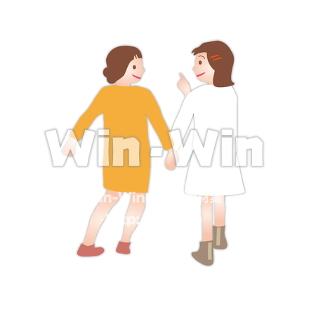 友達のCG・イラスト素材 W-022144