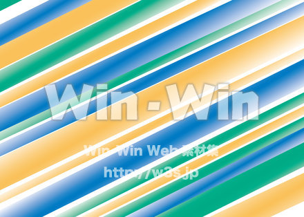 3色ストライプのCG・イラスト素材 W-022470