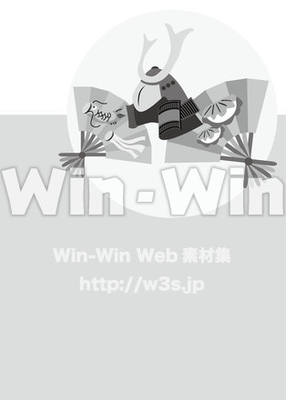 5月のカレンダー背景のシルエット素材 W-023308