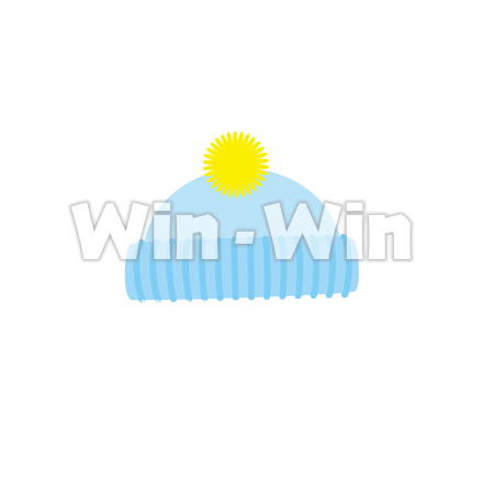 毛糸のぼうしのCG・イラスト素材 W-023387