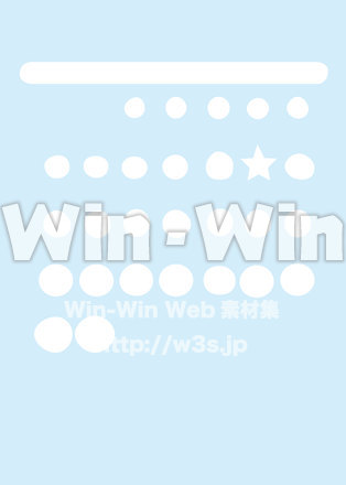 水色穴あき背景のCG・イラスト素材 W-022667