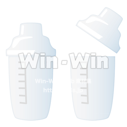 シェイカーのCG・イラスト素材 W-022365