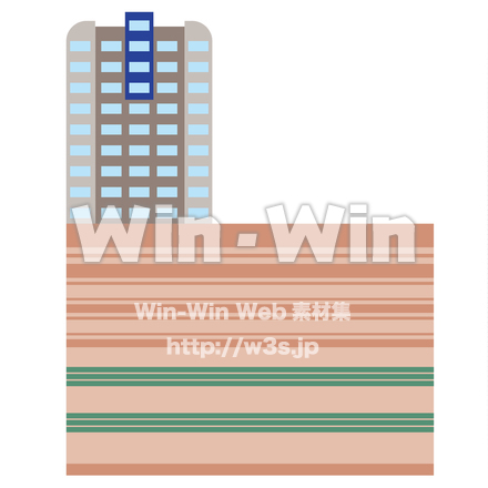 中原市民館のCG・イラスト素材 W-023467