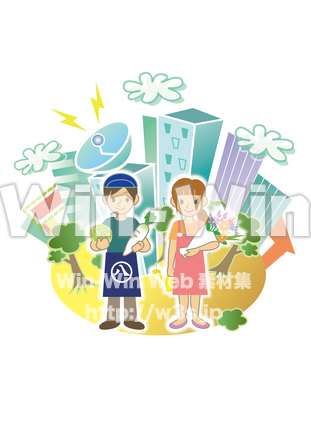 地域社会のCG・イラスト素材 W-022085