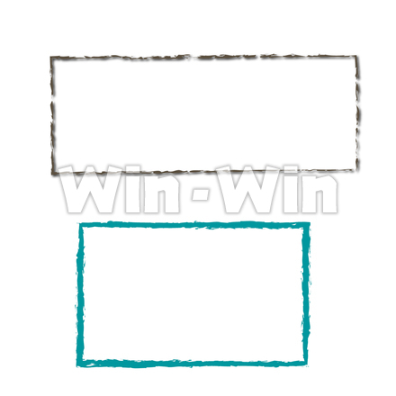 枠②のCG・イラスト素材 W-023591