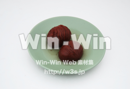 栗の渋皮煮の写真素材 W-023112