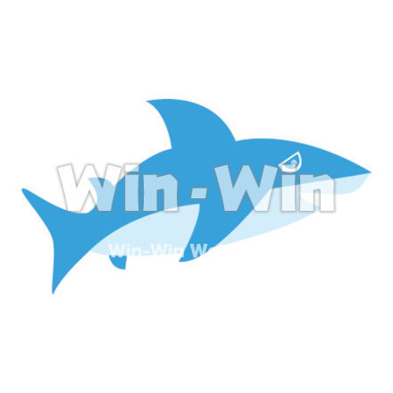 サメのイラストのCG・イラスト素材 W-022530