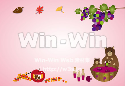 カレンダーの絵背景のCG・イラスト素材 W-023055