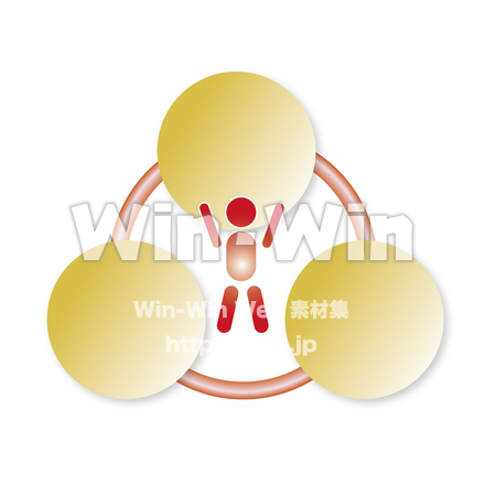 ３つの図のCG・イラスト素材 W-022266