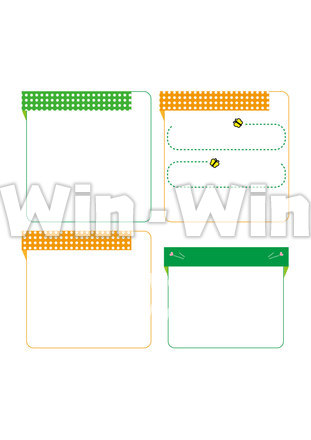 フレームのCG・イラスト素材 W-024405