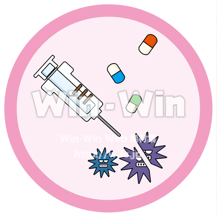 医療イメージ（カラー版）のCG・イラスト素材 W-024561