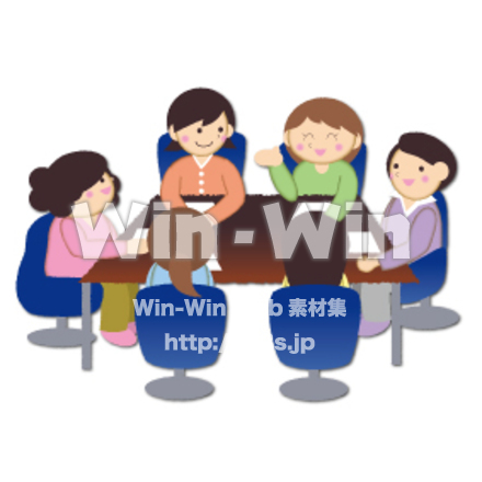 会議のCG・イラスト素材 W-025521