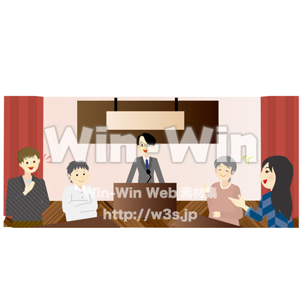 ディスカッションのCG・イラスト素材 W-025039