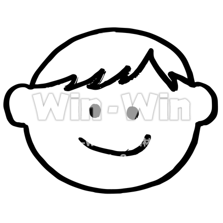 ピクトグラムのシルエット素材 W-025943