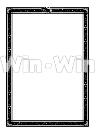 天体観測のパターンブラシのシルエット素材 W-024442