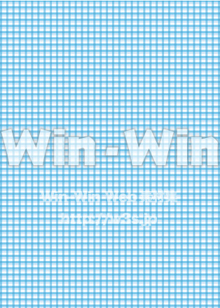 水色チェック背景のCG・イラスト素材 W-024055