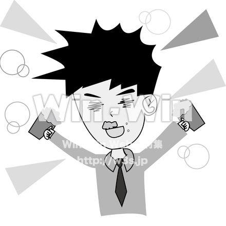 宴会のシルエット素材 W-025956