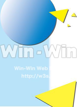 丸三角が浮いている背景のCG・イラスト素材 W-025839