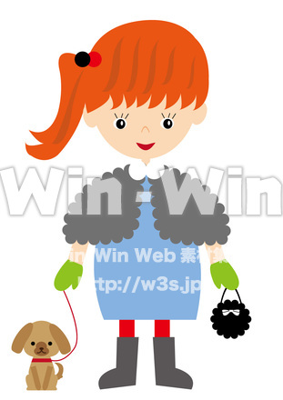 イベント人物キャラクターのCG・イラスト素材 W-025095