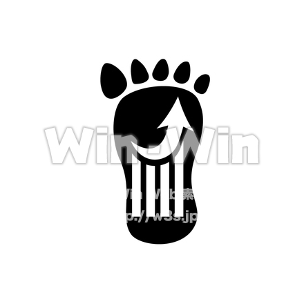 ステップアップのシルエット素材 W-024869