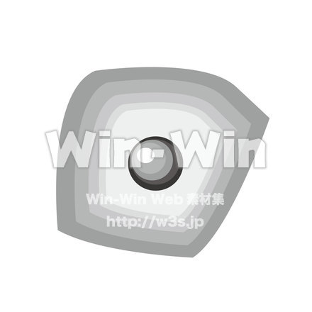 細胞のシルエット素材 W-025899