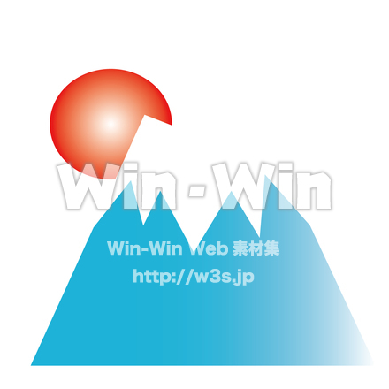 富士山のCG・イラスト素材 W-025179