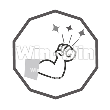 シンボルマーク（建築）のシルエット素材 W-024094