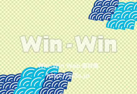 お正月の背景のCG・イラスト素材 W-025269