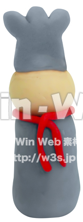 人形（調理）の写真素材 W-024458