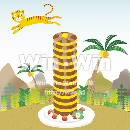 トラのCG・イラスト素材 W-025563