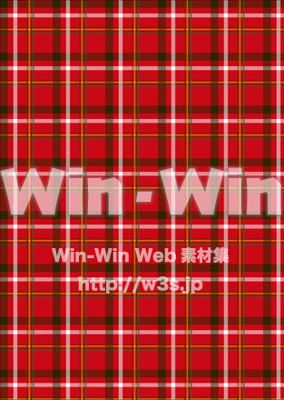 タータンチェックのCG・イラスト素材 W-024564